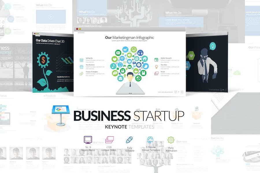 Business Startup Keynote Template