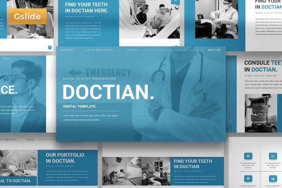 Doctian – Medical Gslide Presentation Template