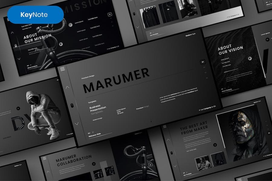 Marumer – Business Keynote Template
