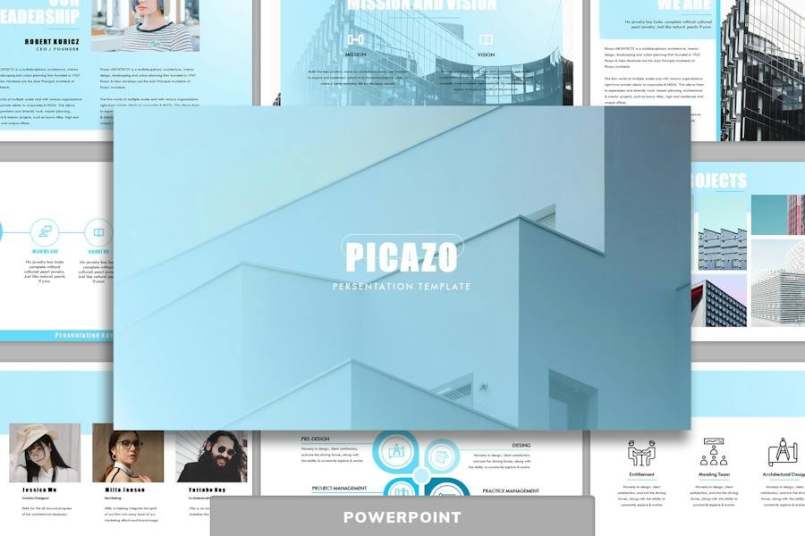 Picazo – Architecture Powerpoint Template