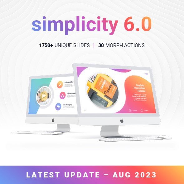 Simplicity 2023 – Premium PowerPoint Presentation Template